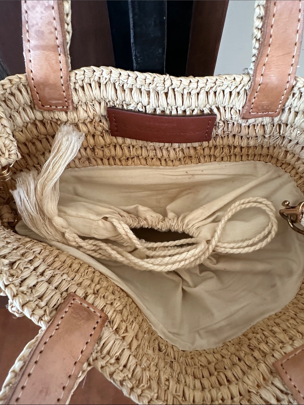Vanessa Bruno Cabas Raffia Mini Bag
Accessories Straw Crochet Flower crossbody - Picture 7 of 12